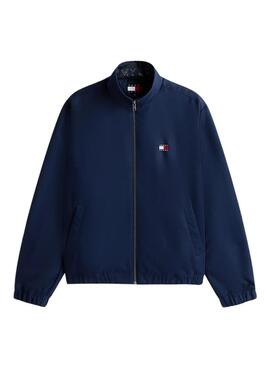 Cazadora Tommy Jeans Bomber azul marino para hombre