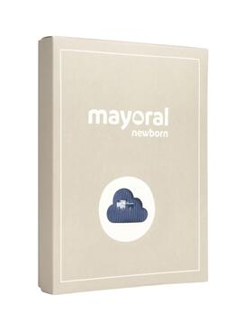 Conjunto dos piezas Mayoral peto azul para bebé
