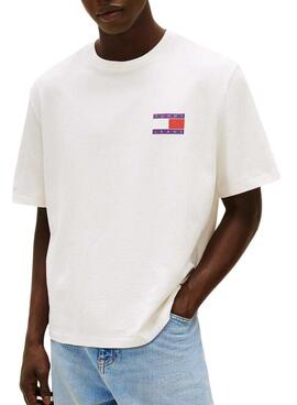 Camiseta Tommy Jeans 90S blanco para hombre