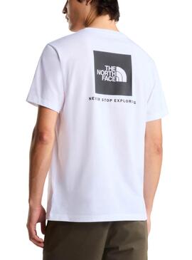 Camiseta The North Face Box blanco para hombre
