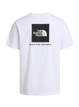 Camiseta The North Face Box blanco para hombre