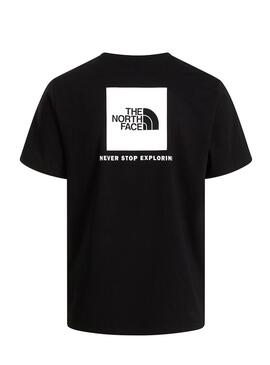 Camiseta The North Face Box negro para hombre