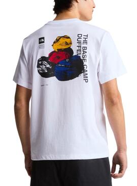 Camiseta The North Face Duffel blanco para hombre