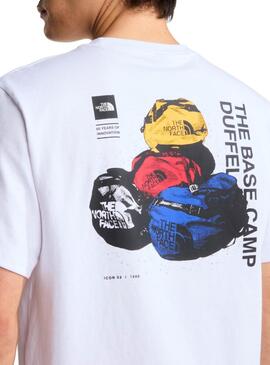 Camiseta The North Face Duffel blanco para hombre