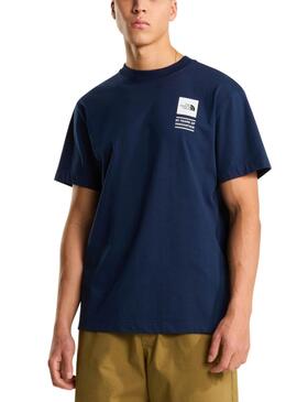 Camiseta The North Face Summit azul marino para hombre