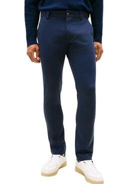 Pantalón Tommy Jeans Scanton chino azul para hombre