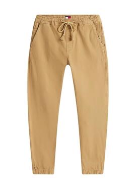 Pantalón Tommy Jeans Scanton cotton beige para hombre