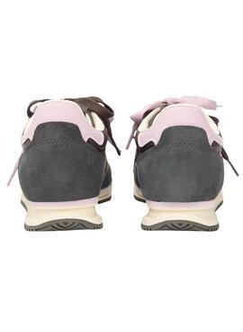 Zapatillas Tommy Jeans Low Profile Runner marrón para mujer