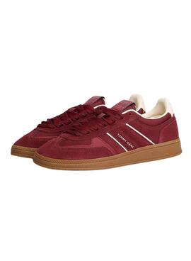 Zapatillas Tommy Jeans The Greenwich granate para mujer