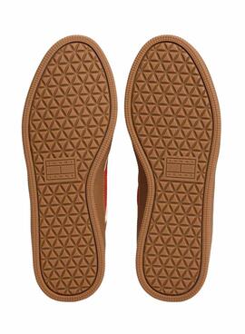 Zapatillas Tommy Jeans The Greenwich granate para mujer