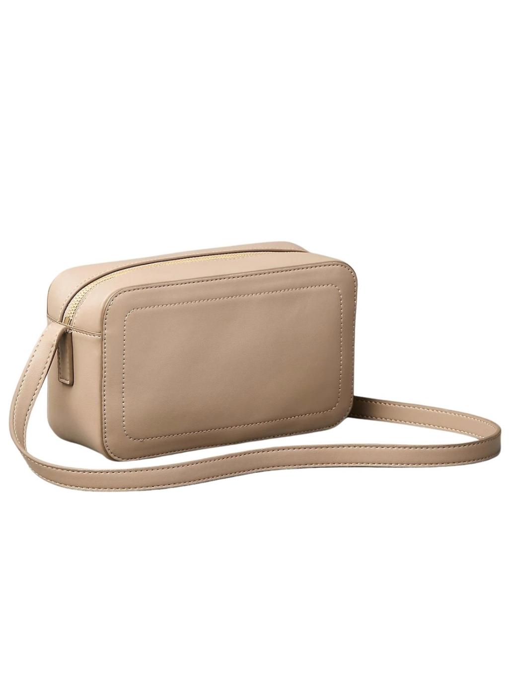 Bolso Calvin Klein Jeans Bold Camera beige para mujer