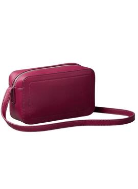 Bolso Calvin Klein Jeans Bold Camera granate para mujer