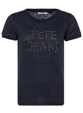 Camiseta Pepe Jeans Caitlin Marino Mujer