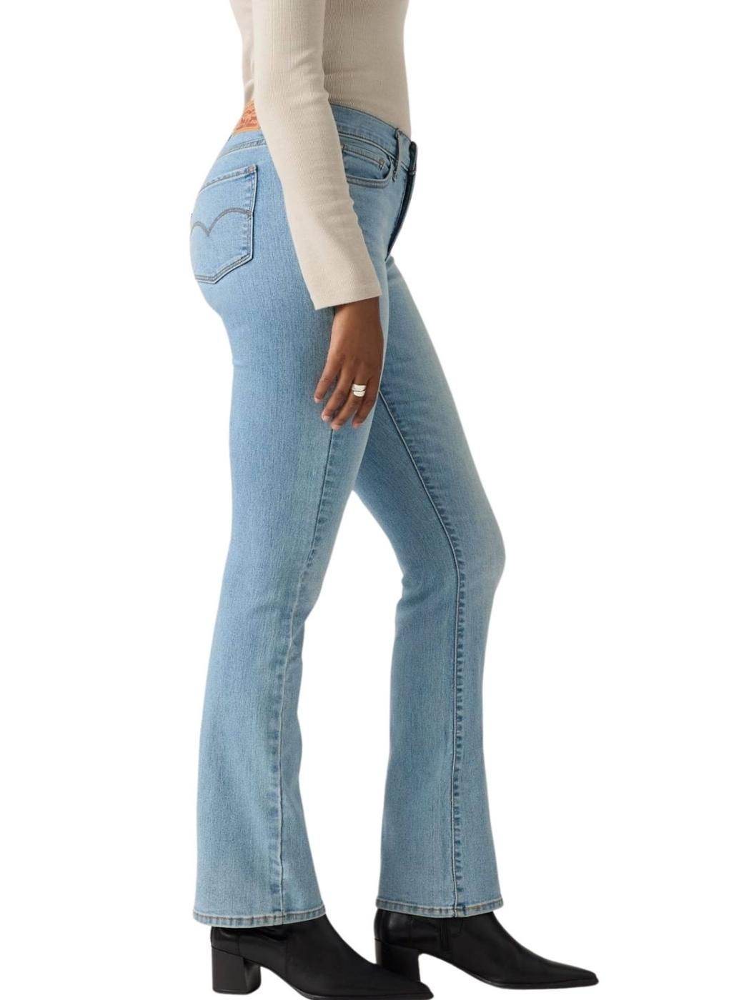Pantalón vaquero Levis 315 boot cut denim claro para mujer