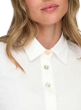 Camisa Only Sable blanco para mujer