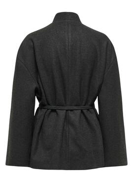 Kimono Only Fox gris para mujer