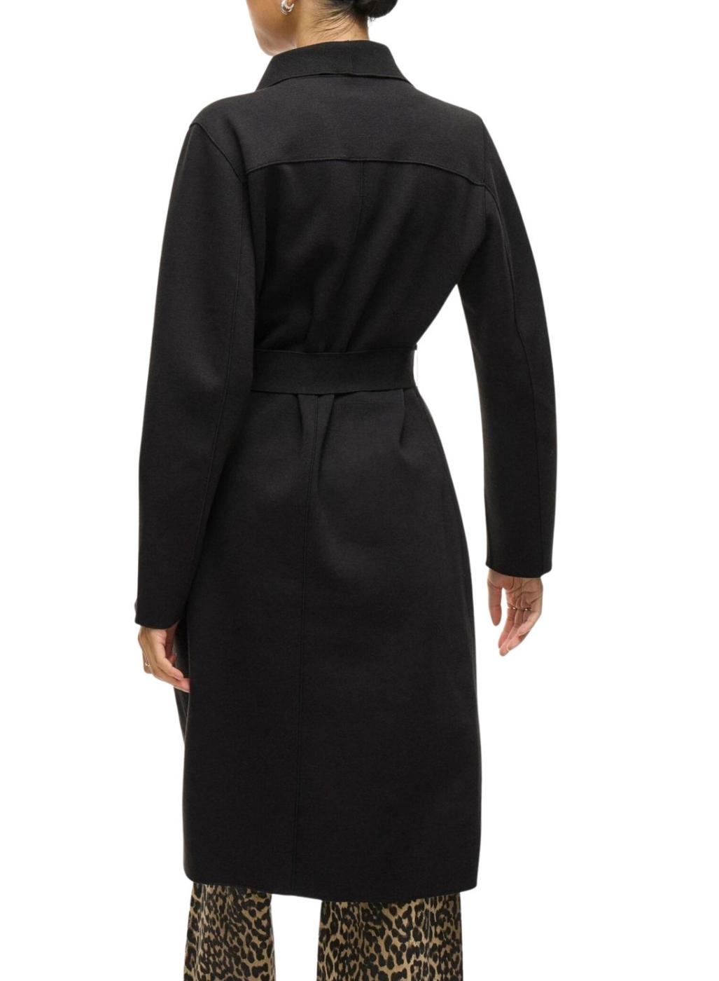 Abrigo Vila Juice negro para mujer