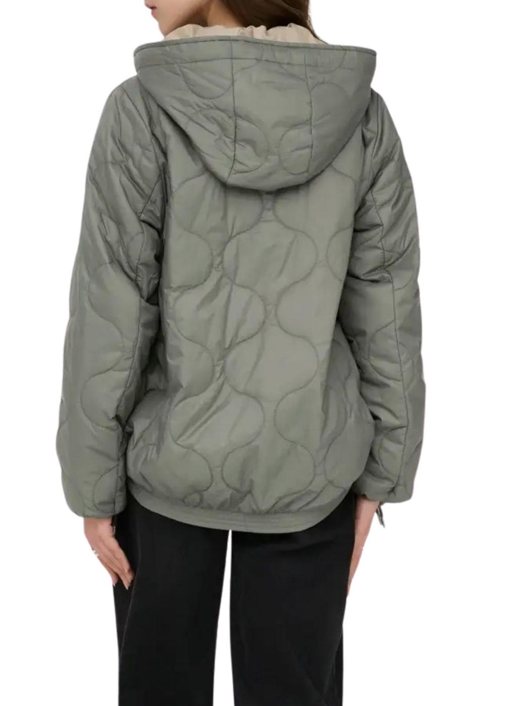 Cazadora Only Miki verde para mujer