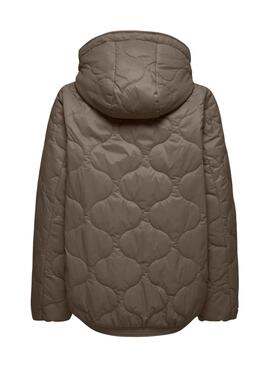 Cazadora Only Miki marrón para mujer