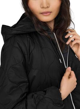 Cazadora Only Miki negro para mujer