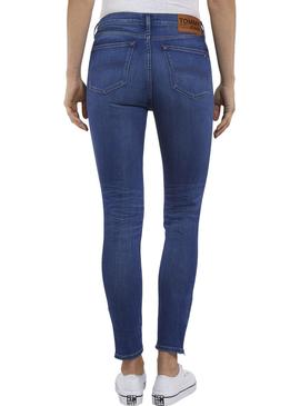 Pantalon Vaquero Tommy Jeans Nora Zip Mujer