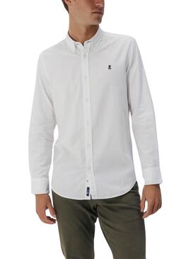 Camisa El Pulpo básica blanca para hombre