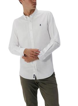 Camisa El Pulpo básica blanca para hombre