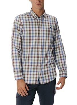 Camisa El Pulpo cuadros multicolor para hombre