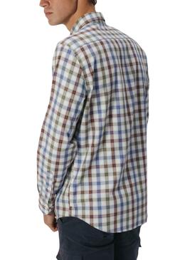 Camisa El Pulpo cuadros multicolor para hombre