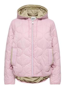 Cazadora Only Miki rosa para mujer
