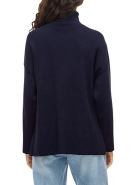 Jersey Vila Viostria azul marino para mujer