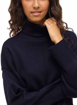 Jersey Vila Viostria azul marino para mujer