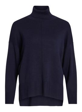 Jersey Vila Viostria azul marino para mujer