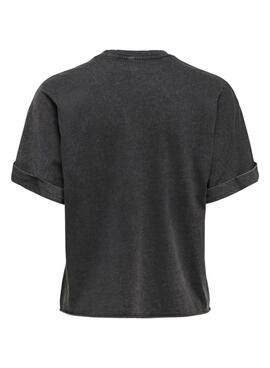 Camiseta Only Lucy negro para mujer