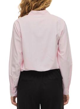 Camisa Vila Vidarma rosa para mujer