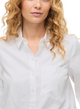 Camisa Vila Vidarma blanco para mujer