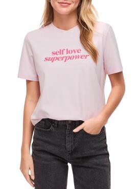 Camiseta Vila Vinora rosa para mujer