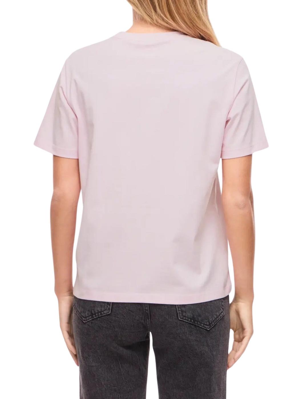 Camiseta Vila Vinora rosa para mujer