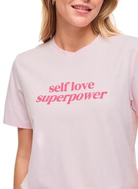 Camiseta Vila Vinora rosa para mujer