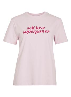 Camiseta Vila Vinora rosa para mujer