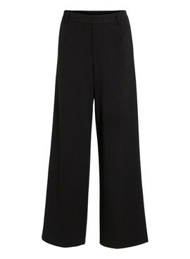 Pantalón Vila Vivarone negro para mujer