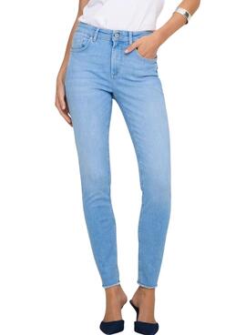 Pantalon Vaquero Only Blush Light Denim Para Mujer