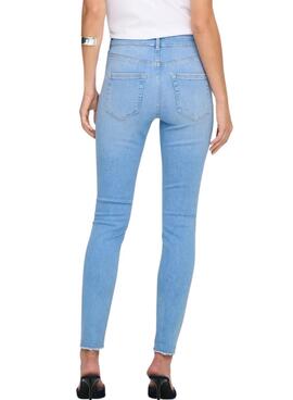 Pantalon Vaquero Only Blush Light Denim Para Mujer