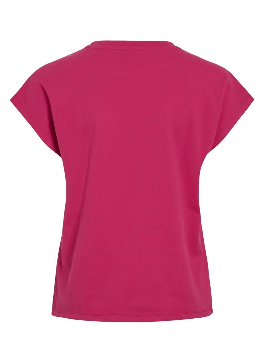 Camiseta Vila Vinorata fucsia para mujer