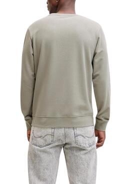 Sudadera Jack and Jones Devin verde para hombre