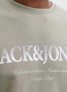 Sudadera Jack and Jones Devin verde para hombre