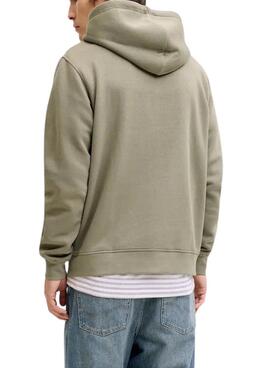 Sudadera Jack and Jones Soho verde para hombre