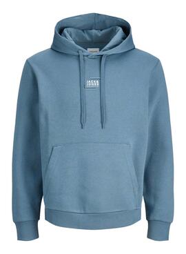 Sudadera Jack and Jones Corp azul para hombre