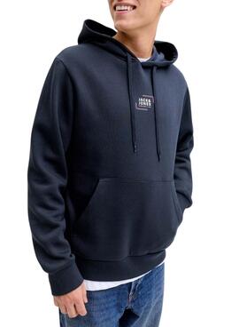 Sudadera Jack and Jones Corp marino para hombre