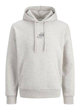 Sudadera Jack and Jones Corp gris para hombre